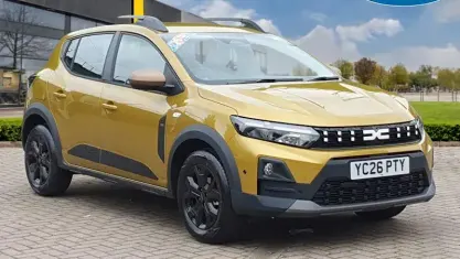Ny Dacia Sandero Extreme 110 HK (80 kW) 2026 Gul Halvkombi