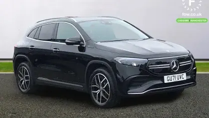 Used Mercedes EQA250 AMG Line Premium 139 kW (190 HP) 2021 Black SUV