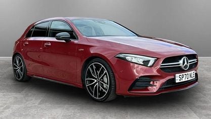 Begagnad Mercedes A35 AMG Premium 306 HK (225 kW) 2022 Halvkombi