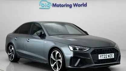 Used Audi A4 Black Edition 150 HP (110 kW) 2022 Grey Sedan