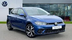 Blue Used 2024 VW Polo R-line Hatchback | £21,975 (Fair price)