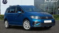 Blue Used 2019 VW Touran R-line MPV | £21,195 (Fair price)