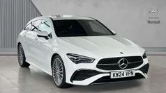 White Used 2024 Mercedes CLA200 AMG Line Premium Estate | £29,077 (Fair price)