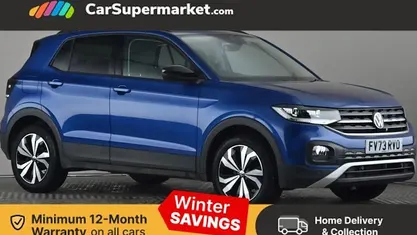 Used 2023 VW T-Cross Black Edition SUV | £17,497 (Fair price)
