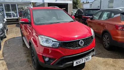 Used SsangYong Korando 178 HP (130 kW) 2017 Red SUV