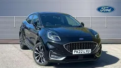 Black Used 2022 Ford Puma Gen-E ST-Line SUV | £19,116 (Fair price)