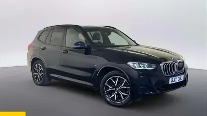 Used BMW X3 M Sport 190 HP (139 kW) 2022 Black SUV