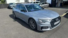 Silver Used 2021 Audi A6 Black Edition Sedan | £27,990 (Fair price)