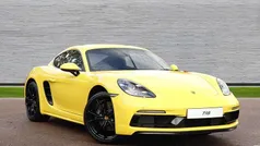 Yellow Used 2025 Porsche Cayman Coupe | £62,790 (Fair price)