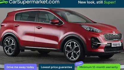 Used Kia Sportage GT-Line 136 HP (100 kW) 2019 Red SUV