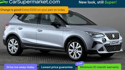 Used Seat Arona Xperience 110 HP (80 kW) 2023 Silver SUV