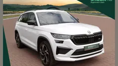 White Used 2021 Skoda Kodiaq vRS SUV | £30,950 (Fair price)