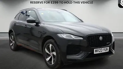 Used Jaguar F-Pace R-Dynamic 404 HP (297 kW) 2022 Santorini black SUV