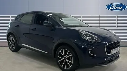 Used Ford Puma Titanium 155 HP (114 kW) 2023 Blue SUV