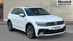 White Used 2019 VW Tiguan R-line SUV | £20,003 (Fair price)