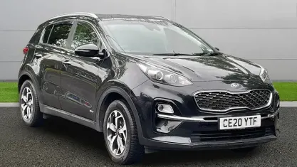 Used Kia Sportage 177 HP (130 kW) 2020 Black SUV