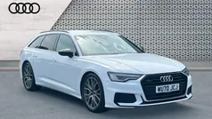 White Used 2020 Audi A6 Black Edition Estate | £25,491 (Expensive)