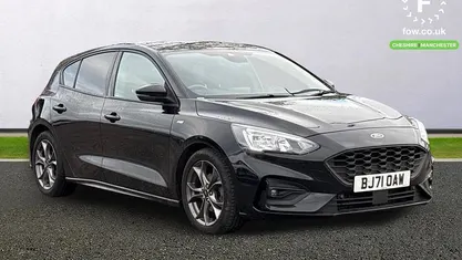 Black Used 2021 Ford Focus ST-Line Hatchback | £11,999 (Good price)