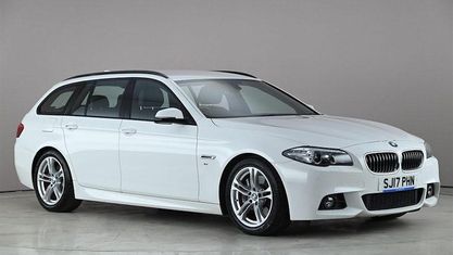 Usado BMW 530 M Sport 258 CV (189 kW) 2016 Blanco Familiar