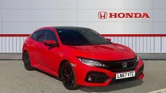 Red Used 2017 Honda Civic EX Hatchback | £12,606 (Fair price)