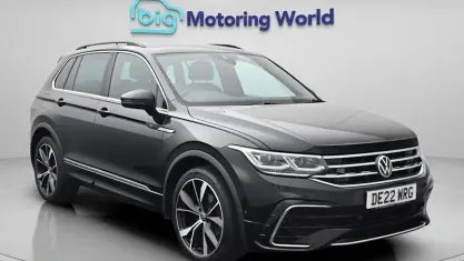 Used VW Tiguan R-line 150 HP (110 kW) 2022 Black SUV
