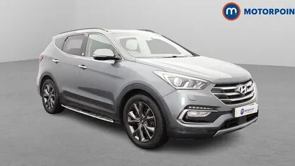Second-hand Hyundai Santa Fe 200 CP (147 kW) 2018 Argintiu SUV