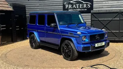 Used Mercedes G350 245 HP (180 kW) 2016 Blue SUV