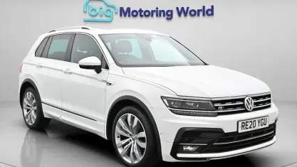Begagnad VW Tiguan R-line 230 HK (169 kW) 2020 Vit SUV