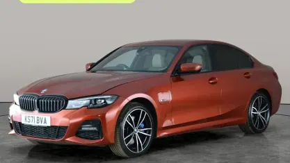 Used BMW 330e M Sport 292 HP (214 kW) 2022 Orange Sedan