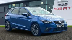 Sapphire blue Used 2021 Seat Ibiza SE Technology Hatchback | £11,995 (Fair price)