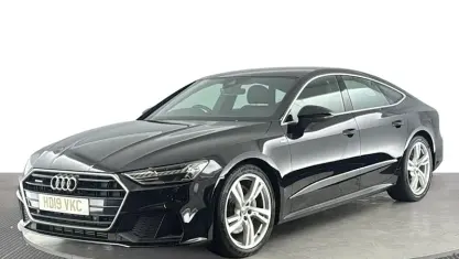 Used Audi A7 Sportback S-Line 231 HP (169 kW) 2019 Black Hatchback