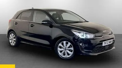 Used Kia Rio 120 HP (88 kW) 2022 Black Hatchback