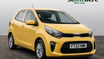 Used Kia Picanto 67 HP (49 kW) 2023 Yellow Hatchback