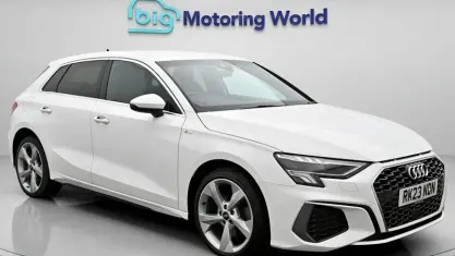 Used Audi A3 Sportback e-tron S-Line 204 HP (150 kW) 2023 White Hatchback