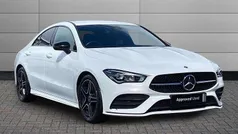 White Used 2022 Mercedes CLA200 Executive Coupe | £23,300 (Fair price)