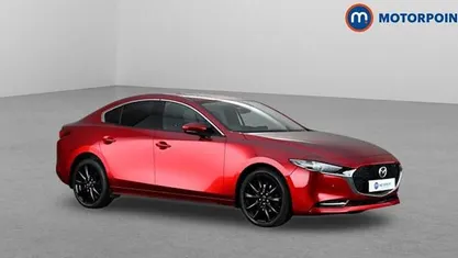 Begagnad Mazda 3 Inclusive 186 HK (136 kW) 2022 Röd Sedan