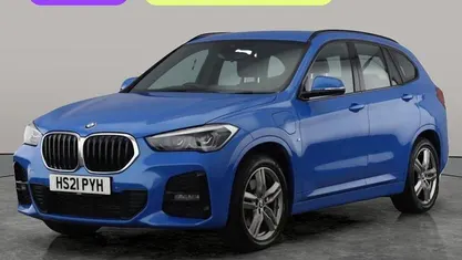 Used BMW X1 M Sport 220 HP (161 kW) 2021 Blue SUV