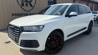 Used Audi Q7 S-Line 272 HP (200 kW) 2016 White SUV