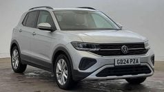 Reflex silver Used 2024 VW T-Cross Match SUV | £19,451 (Fair price)