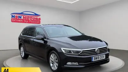 Used VW Passat Business 120 HP (88 kW) 2018 Black Estate