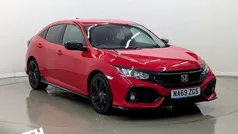 Red Used 2018 Honda Civic Sport Hatchback | £13,990 (Fair price)