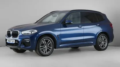 Used BMW X3 M Sport 292 HP (214 kW) 2021 Blue SUV