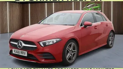 Used Mercedes A200 Executive 163 HP (119 kW) 2018 Red Hatchback
