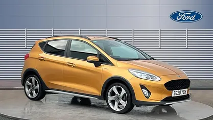 Used Ford Fiesta Active 101 HP (74 kW) 2020 Yellow Hatchback
