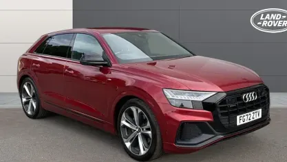 Used Audi Q8 Black Edition 286 HP (210 kW) 2022 Red SUV