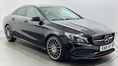 Usado Mercedes CLA250 AMG 218 CV (160 kW) 2017 Negro Berlina