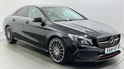 Used Mercedes CLA250 AMG 218 HP (160 kW) 2017 Black Sedan