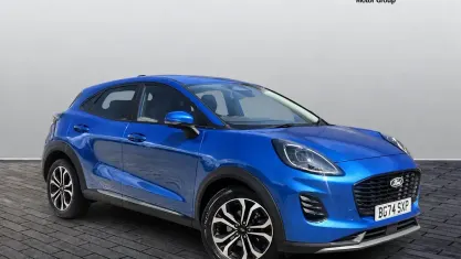 Used Ford Puma Titanium 125 HP (91 kW) 2023 Blue SUV