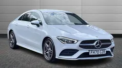 Digital white Used 2020 Mercedes CLA180 AMG line Sedan | £21,950 (Fair price)