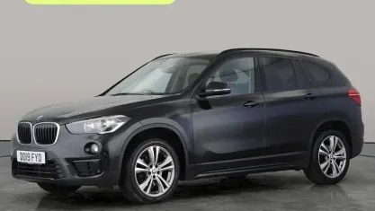 Used BMW X1 Sport Line 150 HP (110 kW) 2019 Black SUV